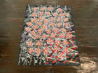 069 Donna Prichard Fiber Artist 'romancing The Rose Patch' Handmade Quilt