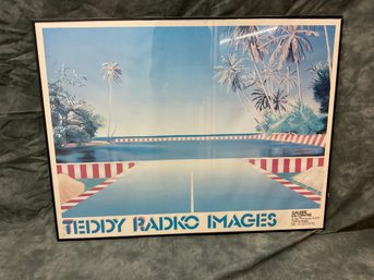 136 1983 Framed Teddy Radko Images Art Poster