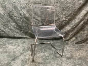 142 Carl Ojerstam Designed Lucite Chair Called 'Tobias'