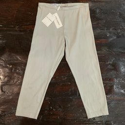 187 Vintage Dolce And Gabbana Grey Acetate Women's Capri Pants, With Original Tags