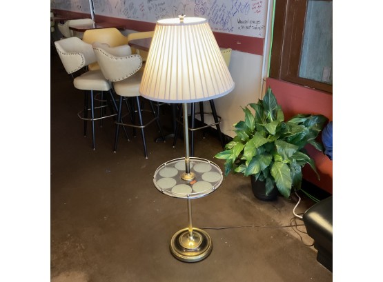 Vintage Retro Entry Cocktail Lamp Table