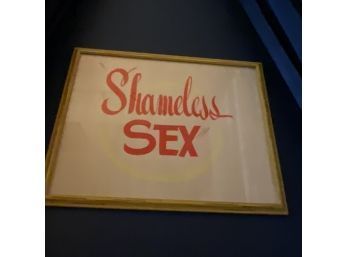 Vintage Adult Theatre 1st Ave Seattle Lobby Card 'Shameless Sex'