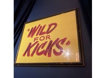 Vintage Adult Theatre 1st Ave Seattle Lobby Card 'Wild For Kicks'