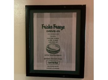 Vintage Orignal Framed Bags Pop Corn, Fisher Fair Scones , Frisko Freeze Tacoma
