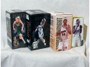(QA42) Lot Of 4 WNBA Basketball Collectable Bobble Head Figures