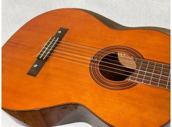(K02) Vintage Acoustic Yamaha  Classical Guitar G-50 Jeweled W/ Case