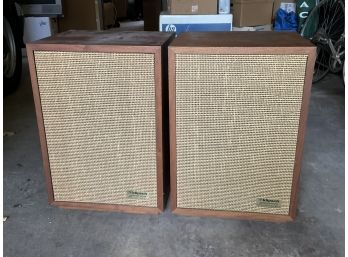 Vintage Pair High End Klipsch Heresy II Loudspeaker System Speakers