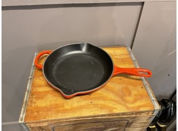 Le Creuset Red 26 Skillet Fry Pan 10.25'  Made In France
