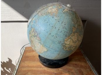 Vintage Light Up Globe By National Geographic 15'