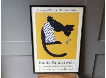 1997 1998 - Bunte Kinderwelt Museum Poster