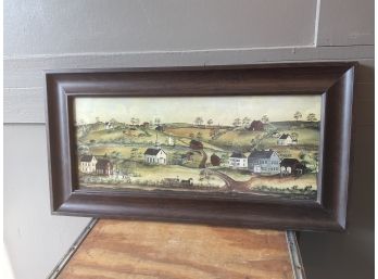 Jeffords 'Town And Country' Framed Print