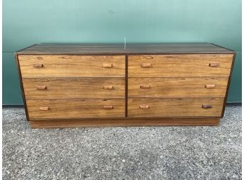 Mid Century Made In Denmark Rosewood Dresser 6 Drawers, 70'