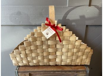 Handmade Basket By Margaret Yates  ' Hearth Basket'