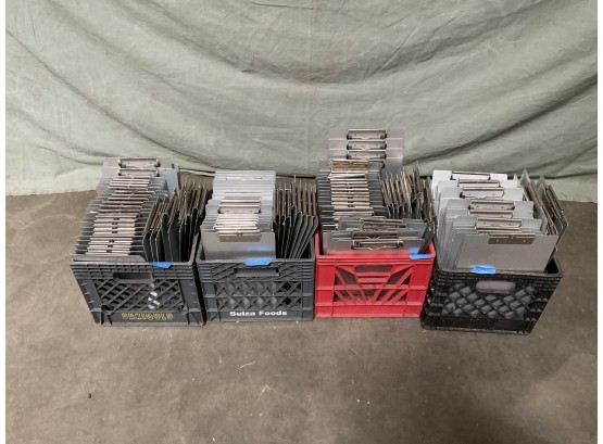 Lot Of 180  Aluminum Metal Saunders Clip Boards (#0146)