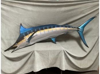 Large Marlin Fish Trophy  81' Broken Nose  (#0071)