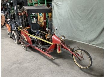 Handmade Kinetic Custom Built Rickshaw Trike ( #0056)