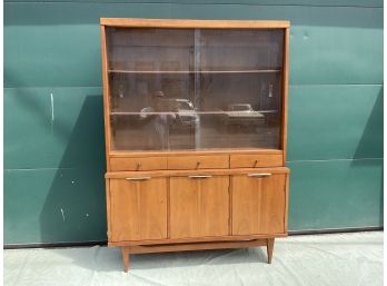 Vintage 1960s China/ Storage Cabinet Smaller Sized (#112)