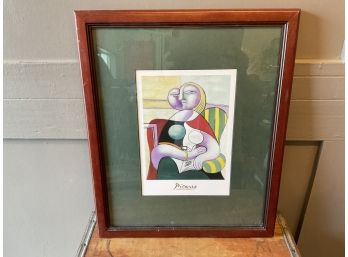 Pablo Picasso Framed Print 'Reading Boisgeloup'  (#085)