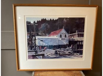 Joan Reeves Seattle NW Artist Signed Watercolor  (#052)