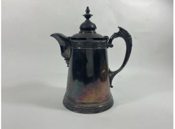 1882 Stratford Social Club Silver Plate Coffee/tea Pot (#104)