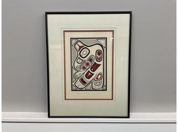 1978 Signed Claude Davidson 'eagle' Framed Lithograph Number 191/200 (#96)