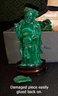 Chinese Carved Malachite Taoism Immortals Figures