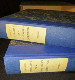 Vintage Book Set: Stedman Narrative Of Five Year Expedition To Surinam Vol. 1 & 2