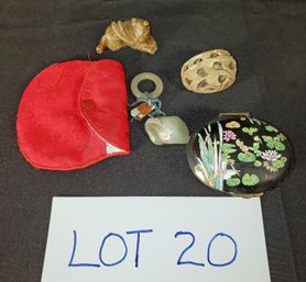 Mixed Lot Of Chinese Smalls, Includes Jade
