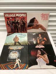 1970s & 80s Vintage Vinyl Records