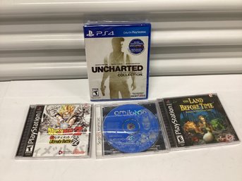 Sealed PS4 Uncharted & Other Games