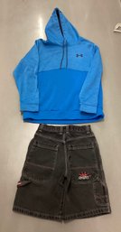 Boys Jnco Shorts & Under Armour Hoodie