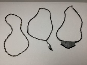Hematite Necklace Collection