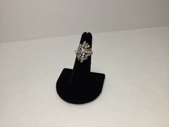Eye Catching Fashion Ring Marked With Initials MK?