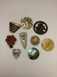 Collection Of Vintage Shoe Clips