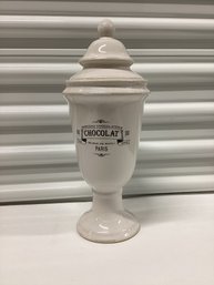 Lidded Retro Chocolate Jar