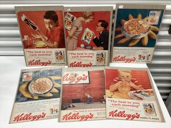 1959 & 1961 Kelloggs Ads