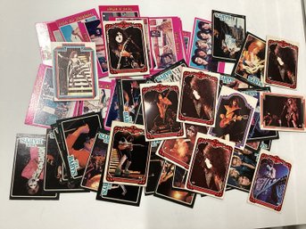 1970s Rock Trading Cards Incl. KISS