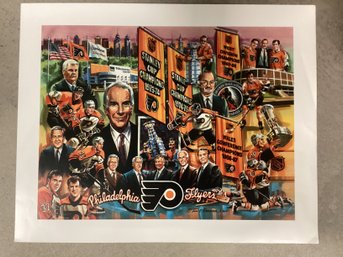 Philadelphia Flyers William Ressler Art Print