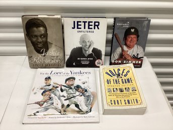 Collection Of Baseball Books