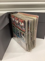Large Binder Full Of Vintage Sports Cards