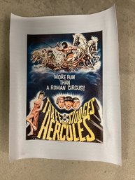 Three Stooges Meet Hercules Print On Canvas