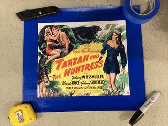 Tarzan And The Huntress Print On Canvas