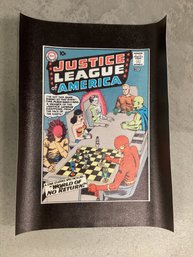 Justice League Print On Canvas
