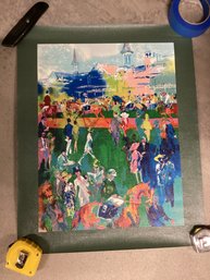 Churchill Downs Kentucky Derby Print On Canvas