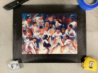 1989s Boston Red Sox Print On Canvas