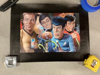 Star Trek Print On Canvas