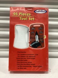 Sealed Trump Marina 46 Piece Cordless Screwdriver Tool Set