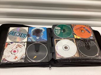 Case With Close To 200 CDs