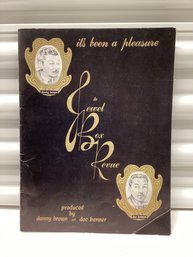 1950s Drag Queen / Female Impersonator Show Book
