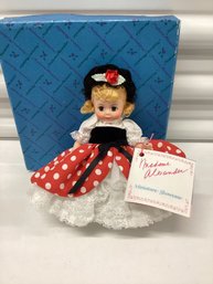 Vintage Madame Alexander Miniature Showcase Lady Bird Doll